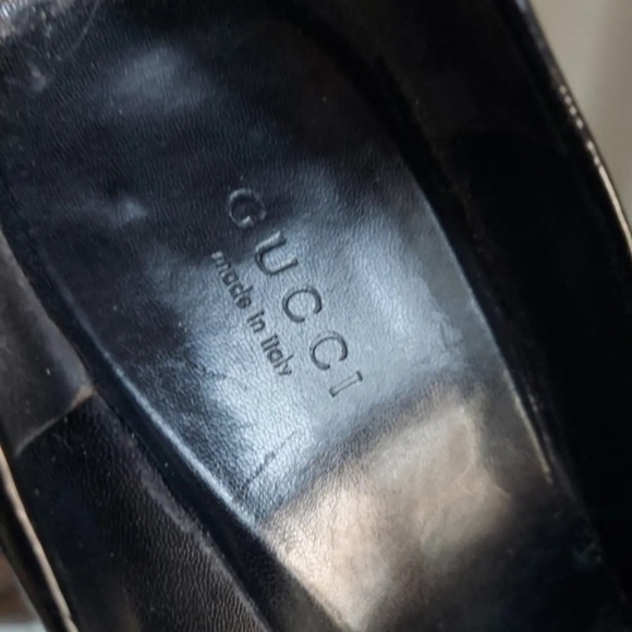 Gucci Black Patent Leather Heels - Picture 12 of 13